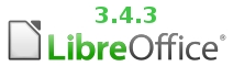 LibreOffice 3.4.3